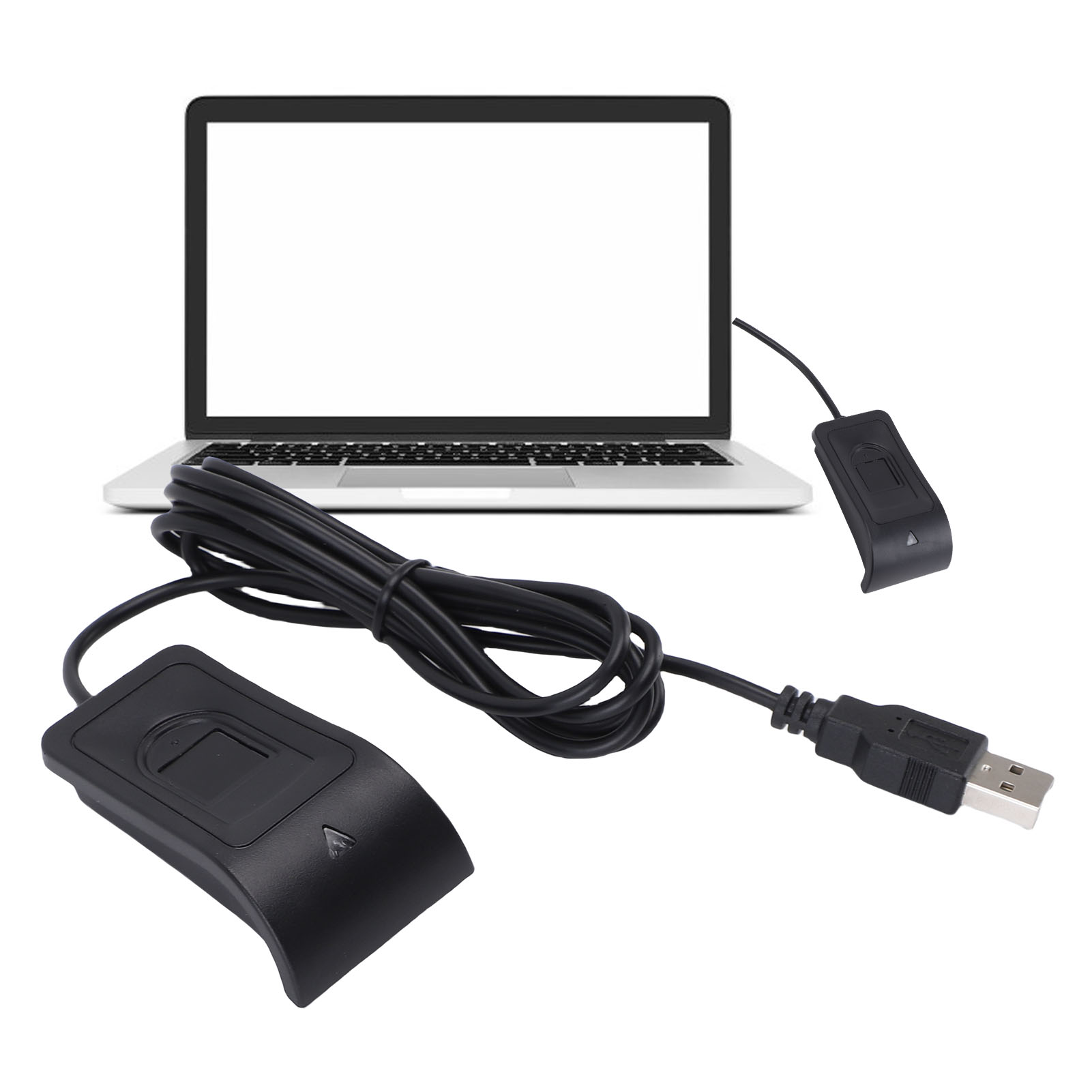 Digital Signature Pad - Lector biométrico de huellas dactilares USB,