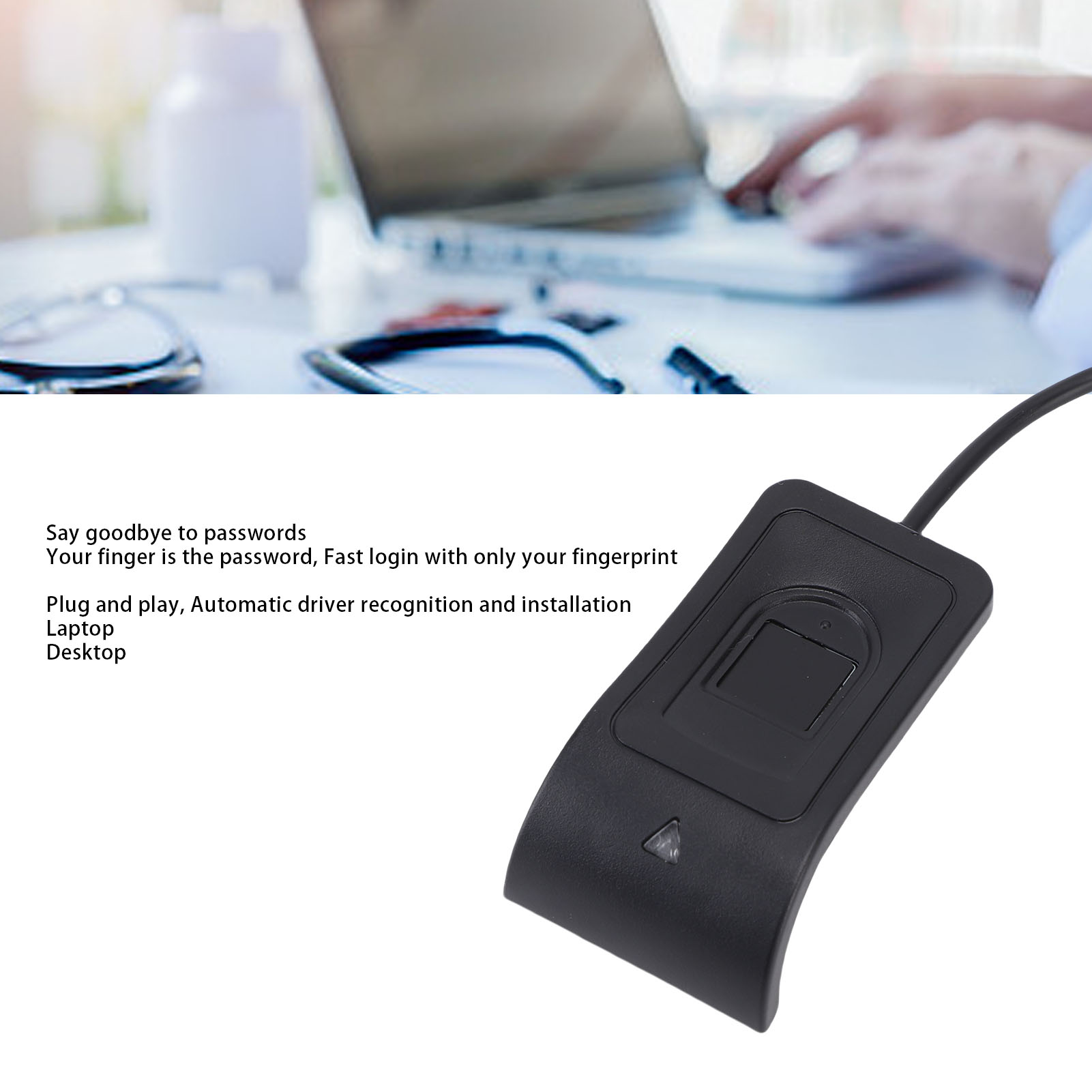 Lector biométrico de huellas d - Digital Signature Pad reseña y precio