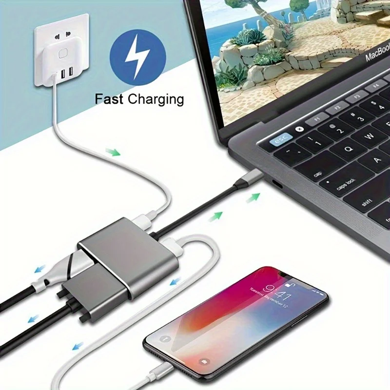 Adaptador multipuerto USB C 4  - Docking Station Usb C reseña y precio