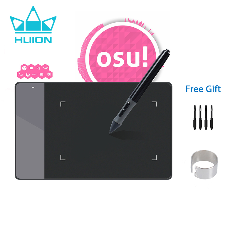 HUION-tableta gráfica 420 OSU  - Digital Signature Pad reseña y precio