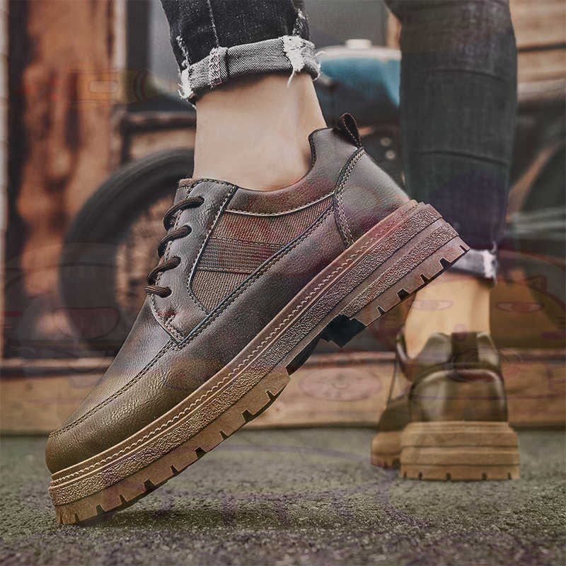 Zapatillas deportivas de cuero - Office Tech Outfits reseña y precio