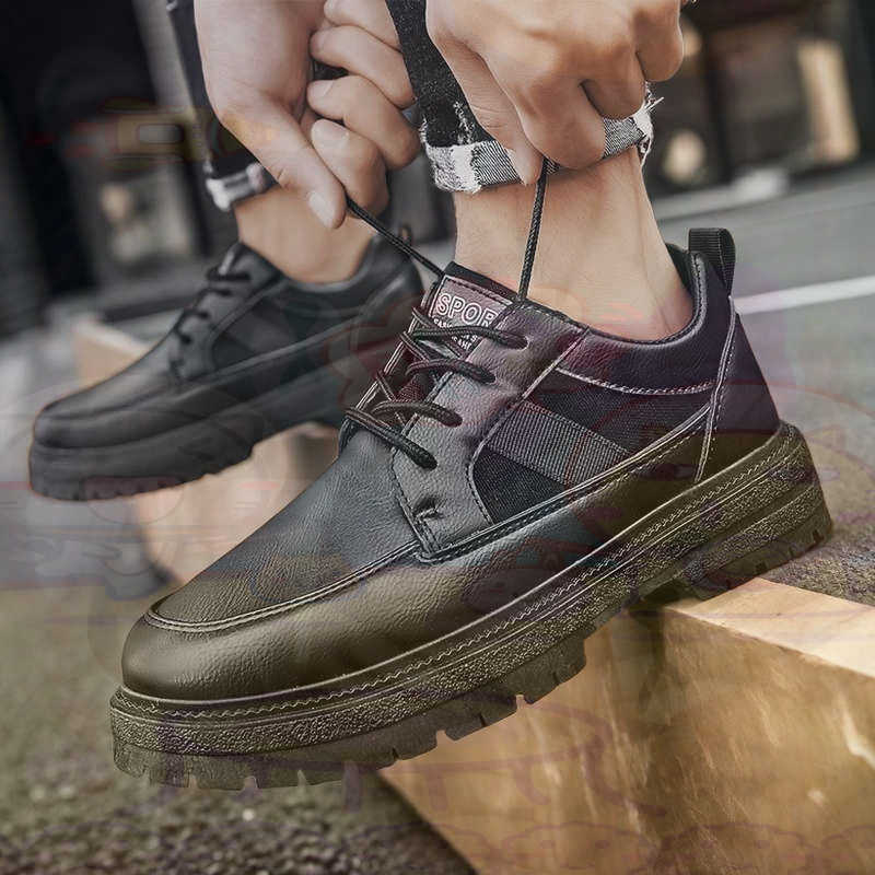 Zapatillas deportivas de cuero - Office Tech Outfits reseña y precio