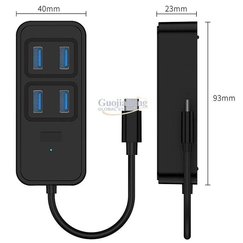 Hub USB 3.0 transfronterizo, a - Docking Station Usb C reseña y precio