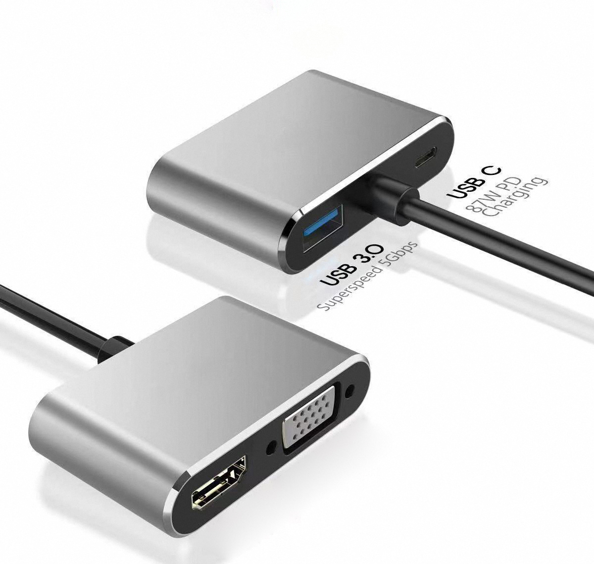 Adaptador de Estación de Acopl - Docking Station Usb C reseña y precio