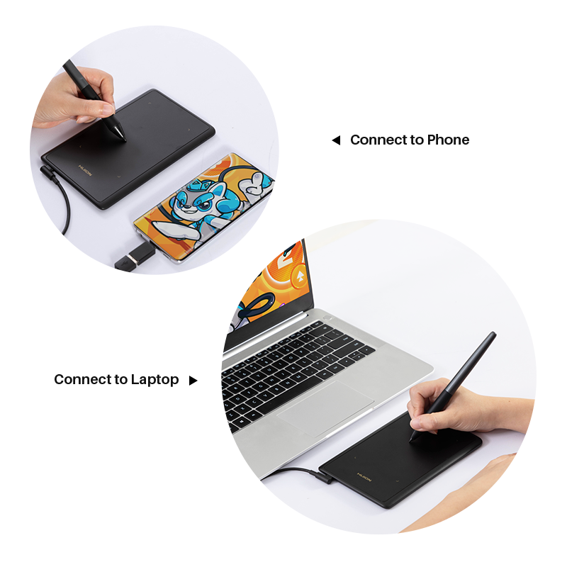 Tableta gráfica Huion H420X de - Digital Signature Pad reseña y precio
